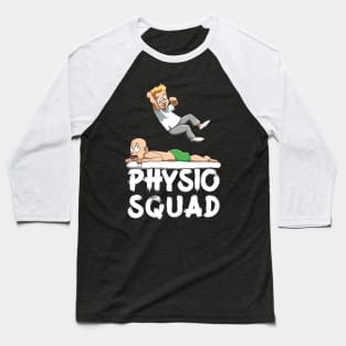 Wrestling physiotherapist Physio Squad Baseball T-Shirt